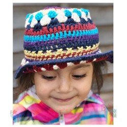 Children's Crochet Sun Hat