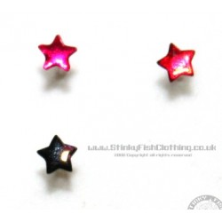 Anodized Star Nose Stud