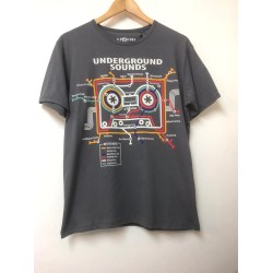 Men's Underground Sounds Cassette T-shirt
